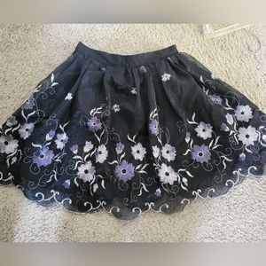 Vintage inspired swing skirt custom made one of a kind. Waist 15 inches across